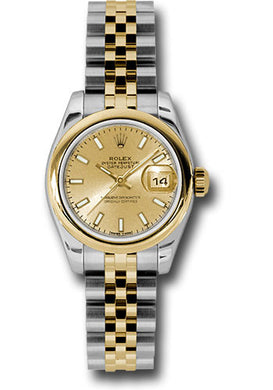 Rolex Steel and 18k YG Datejust -26mm #179163 chsj