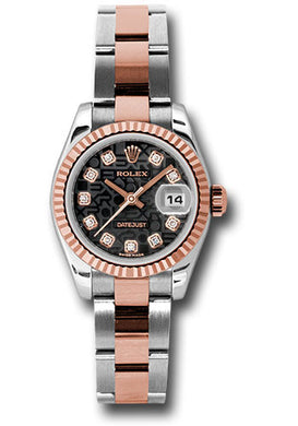 Rolex Steel and 18k RG Datejust -26mm #179171 bkjdo