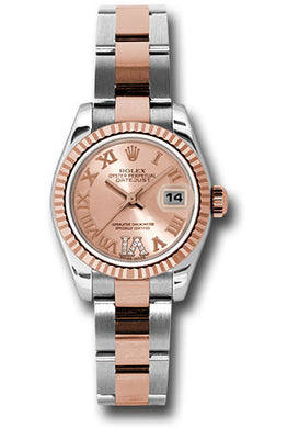 Rolex Steel and 18k RG Datejust -26mm #179171 pdro