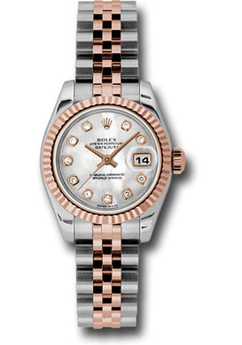 Rolex Steel and 18k RG Datejust -26mm #179171 mdj