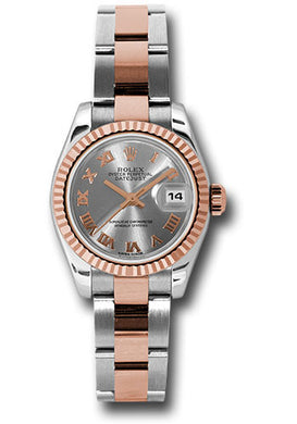 Rolex Steel and 18k RG Datejust -26mm #179171 stro