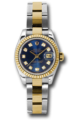 Rolex Steel and 18k YG Datejust -26mm #179173 bldo