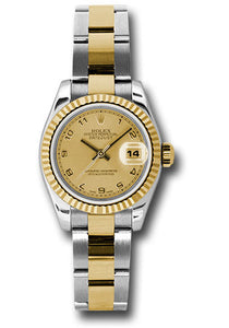 Rolex Steel and 18k YG Datejust -26mm #179173 chao