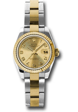 Rolex Steel and 18k YG Datejust -26mm #179173 chcao
