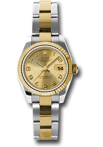 Rolex Steel and 18k YG Datejust -26mm #179173 chcao