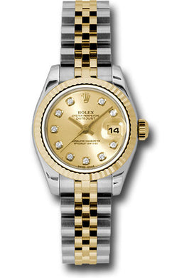 Rolex Steel and 18k YG Datejust -26mm #179173 chdj