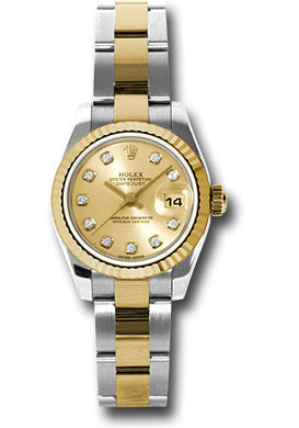 Rolex Steel and 18k YG Datejust -26mm #179173 chdo