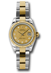 Rolex Steel and 18k YG Datejust -26mm #179173 chgdmdo