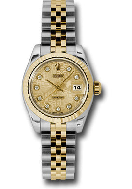 Rolex Steel and 18k YG Datejust -26mm #179173 chjdj