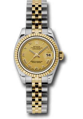 Rolex Steel and 18k YG Datejust -26mm #179173 chrj