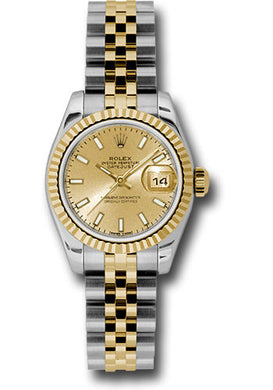 Rolex Steel and 18k YG Datejust -26mm #179173 chsj