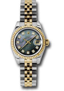 Rolex Steel and 18k YG Datejust -26mm #179173 dkmdj