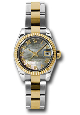 Rolex Steel and 18k YG Datejust -26mm #179173 dkmro