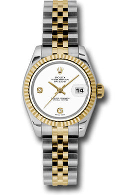 Rolex Steel and 18k YG Datejust -26mm #179173 wadj