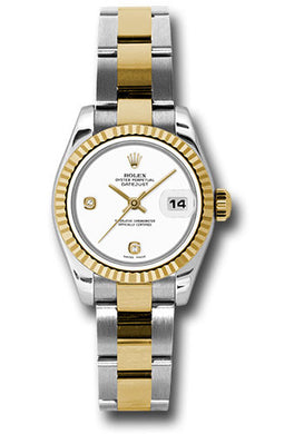 Rolex Steel and 18k YG Datejust -26mm #179173 wado