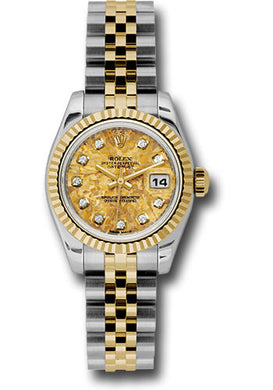 Rolex Steel and 18k YG Datejust -26mm #179173 ygcdj