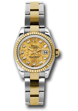 Rolex Steel and 18k YG Datejust -26mm #179173 ygcdo