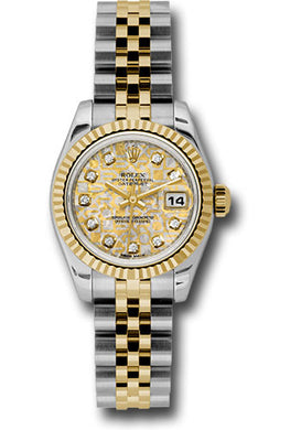 Rolex Steel and 18k YG Datejust -26mm #179173 ygjcdj