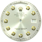 Custom Silver Round Dia. 36mm Day-Date