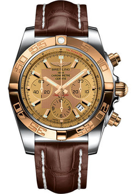 Breitling Model # CB011012/H548-Croco-Brown-Deployant