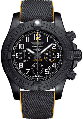 Breitling Model # XB0180E4/BF31-military-rubber-anthracite-yellow-deployant